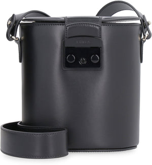 Metropolis leather bucket bag-1
